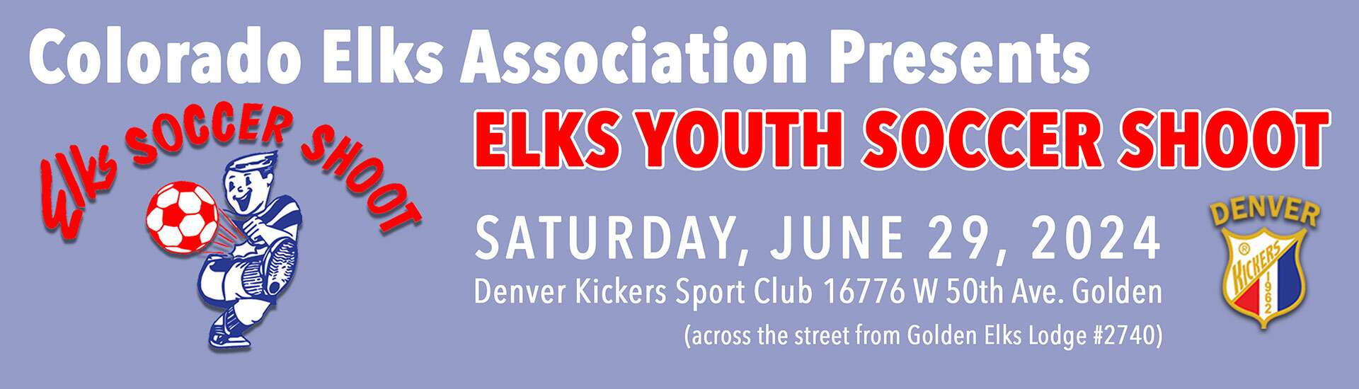 Elks Youth Soccer Shoot, Saturday June 29. Click for more info